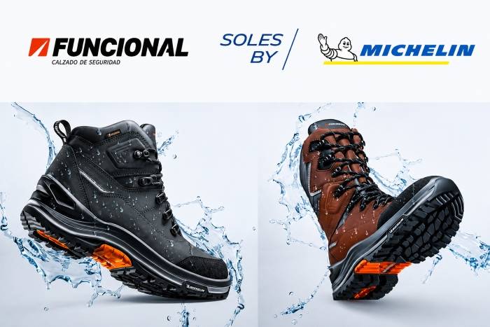 El secreto de un calzado más seguro está en su suela: La tecnología Michelin llegó al calzado de seguridad de la mano de Funcional 